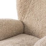 Product Image 12 for Amelie Beige Shearling Swivel Recliner from Four Hands