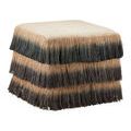 Product Image 1 for Jute Fringe Ottoman from Currey & Company