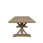 Product Image 4 for Coastal Teak 94" Trestle Dining Table from Sunset West