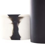 Product Image 10 for Hollie Black & White Oval Resin Containers, Set of 2 from Arteriors