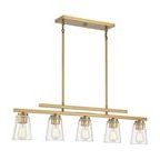 Product Image 3 for Calhoun 5 Light Linear Chandelier from Savoy House 