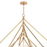 Product Image 4 for Selena Large Gold Metal Square Chandelier from Regina Andrew Design