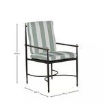 Product Image 3 for Roma Wrought Aluminum Arm Chair from Summer Classics