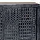 Product Image 8 for Bronzini Credenza  Embossed Blue/Gray from Sarreid Ltd.