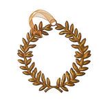 Product Image 1 for Ariel 5" Gold Laurel Leaf Ornament, Set of 4 from Raz Imports