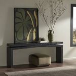 Product Image 12 for Matthes Aged Black Pine Rectangle Console Table from Four Hands