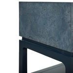 Product Image 3 for Nelson Navy Burl Wood Console Table from Worlds Away