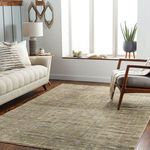 Product Image 3 for Reign Hand-Knotted Sage / Beige Rug - 8' x 10' from Surya