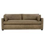 Product Image 5 for Sylvie 88" Mushroom Leather Sofa from Rowe Furniture