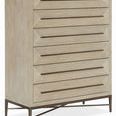 Product Image 1 for Cascade Oak & Metal Six-Drawer Chest from Hooker Furniture