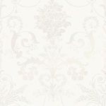 Product Image 3 for Laura Ashley Josette White Damask Shimmer Wallpaper from Graham & Brown