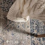 Product Image 8 for Ambre Medallion Light Gray / Blue Area Rug from Jaipur