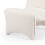 Bridgette Shearling Small Accent Chair - Cardiff Cream image 7