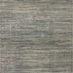 Contemporary Arden rug in lagoon and sage with wide heathered stripes and subtle ribbed texture