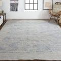 Product Image 4 for Elias Textured Blue / Gray Area Rug - 5' x 8' from Feizy Rugs