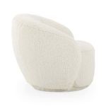 Product Image 3 for Adley Upholstered Plush Swivel Chair from Classic Home