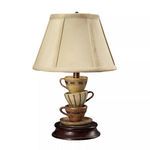 Product Image 1 for Stacked Tea Cups Accent Lamp from Elk Home