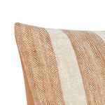Close-up of fabric texture showing herringbone weave and knit stitch detail
