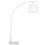 Product Image 4 for Cloister Brushed Nickel Floor Lamp from Currey & Company