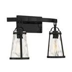 Product Image 2 for Albany 2 Light Black Bath Bar from Savoy House 