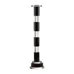 Product Image 1 for Black And Clear Crystal Rod Candleholder from Elk Home