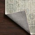 Revealed underside of the rug corner showing tight woven backing and flat weave construction