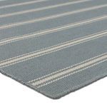 Product Image 8 for Barclay Butera by Memento Handmade Indoor / Outdoor Striped Slate / Ivory Rug 2' x 3' from Jaipur