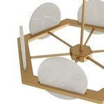 Product Image 1 for Savion White & Gold Onyx Chandelier from Arteriors