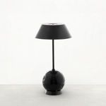 Product Image 1 for Firefly Rubbed Bronze Table Lamp Nero Marquina Black from Gabby