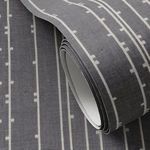 Product Image 2 for Lin Tic Charcoal Wallpaper by FH Art Studio from Four Hands