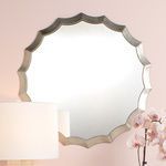 Product Image 2 for Round Scalloped Mirror from Jamie Young
