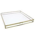 Product Image 3 for Monroe Flat Square Box   Brass from Homart