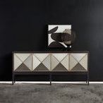Product Image 2 for Melange Jova Four Door Credenza from Hooker Furniture