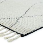 Product Image 4 for Ammil Hand Knotted Trellis Cream/ Black Area Rug from Jaipur 