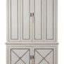 Product Image 5 for Painted Directoire Style Cupboard from Sarreid Ltd.