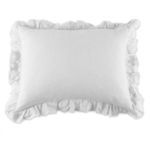 Product Image 1 for Charlie Linen Standard Sham - White from Pom Pom at Home