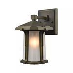 Product Image 1 for Brighton 1 Light Outdoor Wall Sconce In Smoked Bronze from Elk Lighting