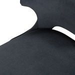 Product Image 7 for Task Modern Velvet Shadow Swivel Stool from Four Hands