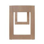 Product Image 3 for Larkin Two Drawer Desk With Fluted Detail In Natural Oak from Worlds Away