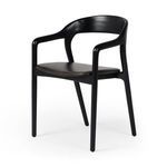 Product Image 1 for Amare Wooden Black Dining Armchair - Black from Four Hands