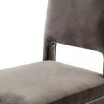 Sara Dining Chair Washed Velvet Grey image 10