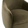 Product Image 7 for Burke Cypress Velvet Swivel Club Chair from Essentials for Living