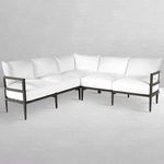 Product Image 26 for Santa Barbara Slate Gray Aluminum Sofa from Summer Classics