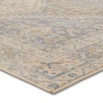 Product Image 2 for Rush Indoor / Outdoor Medallion Light Gray / Blue Rug 4' x 5'7" from Jaipur 