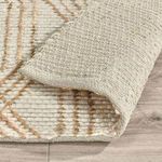 Product Image 3 for Tustin 2.6'x8' Indoor Jute Blend Handwoven Geometric Ivory Area Rug Runner from Classic Home Furnishings