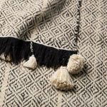 Product Image 2 for Neem X Primani Handmade Geometric Gray / Cream Throw from Jaipur 