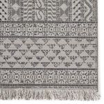Product Image 9 for Inayah Indoor / Outdoor Tribal Gray / Light Gray Area Rug from Jaipur