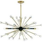 Product Image 5 for Ariel 6 Light Linear Chandelier from Savoy House 