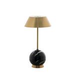 Product Image 2 for Firefly Antique Brass Table Lamp Nero Marquina Black from Gabby