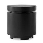 Product Image 2 for Higgins Textured Ebony Outdoor Round Propane Enclosure from Four Hands